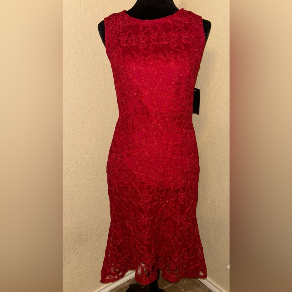Red Lace Dress